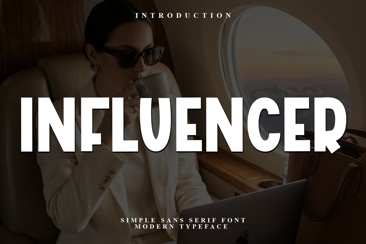 Influencer, a Script Font by FreshTypeINK (Photo 1 of 7)