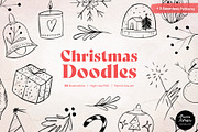 Christmas Doodles and Wallpapers, a Food Illustration by Marinastu (Thumbnail 1 of 10)