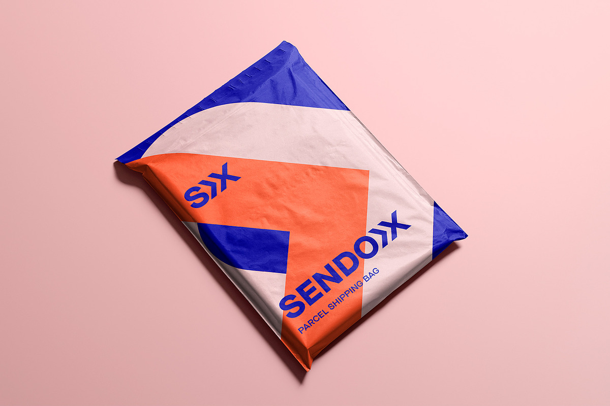 Filled Parcel Shipping Bag Mockup, a Product Mockup by Asylab (Photo 1 of 5)