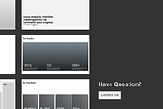 Pitch Deck Template, a Presentation Template by Out of Context (Thumbnail 3 of 5)