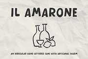 Il Amarone Hand Lettered Sans, a Sans Serif Font by Lanastace Studio (Thumbnail 1 of 16)