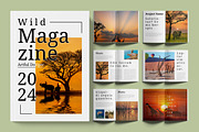 Wild Magazine Layout, a Magazine Template by ContestDesign (Thumbnail 1 of 3)