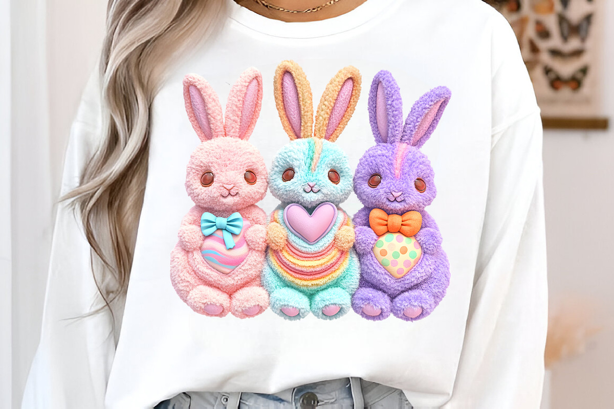 Crochet Latch Hook Easter Bunny PNG, an Illustration by SinaCreation (Photo 5 of 7)