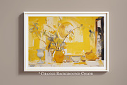 White frame mockup close up, an Advertising Mockup by Artjafara (Thumbnail 5 of 5)