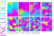 Bright Watercolour Textures, a Texture Graphic by Carla Fern Designs (Thumbnail 6 of 9)