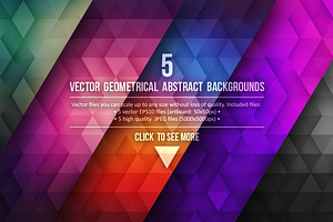 Vector Geometrical Backgrounds