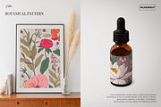 Chic Botanical Pattern and Graphics, a Pattern Graphic by likorbut (Thumbnail 7 of 11)
