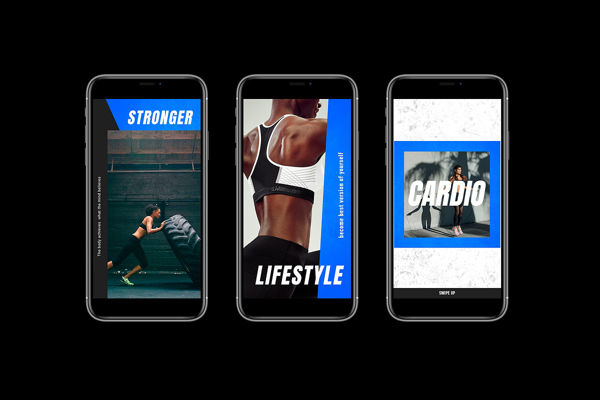 FITNESS - Social media pack, a Social Media Template by Stories Collective (Photo 6 of 12)