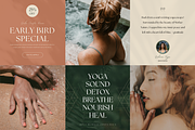 Retreat Social Media Templates, a Social Media Template by S K Y B O X (Thumbnail 3 of 10)