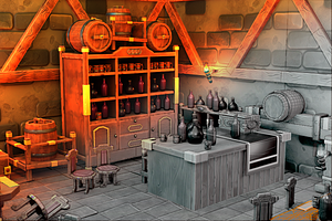 Medieval Bar Interior Kit