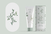 White flowers and tropical leaves, an Illustration by astelenadesign (Thumbnail 11 of 14)
