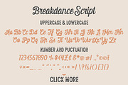 Breakdance Vintage Font, a Sans Serif Font by trustha (Thumbnail 8 of 9)