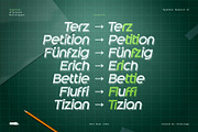 Neokurat LD - Geometric Display Font, a Sans Serif Font by Gridlounge (Thumbnail 10 of 11)