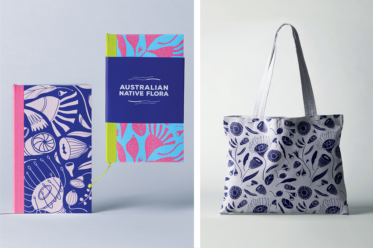 Australian Flora Vector Set, a Decorative Illustration by rouxsupplyco (Photo 3 of 8)