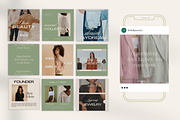 Asosa Fashion Social Media Template, a Social Media Template by Artfullyours (Thumbnail 5 of 11)