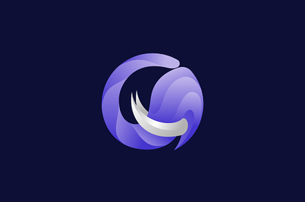 Circle Elephant Logo