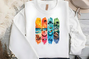 Summer Brushstroke Clipart, an Illustration by DreamCafeArt (Thumbnail 7 of 8)