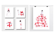 Watercolor Holiday Cards, a Decorative Illustration by Knysh Ksenya (Thumbnail 8 of 9)