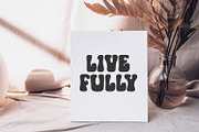 Magic Vibes Retro Vintage Font, a Script Font by BarcelonaShop (Thumbnail 7 of 10)