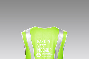 Safety Vest Mockup