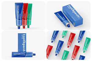 Tube & Box Mockups