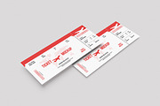 Ticket Mockup, a Product Mockup by HanaSaka_Studio (Thumbnail 5 of 5)
