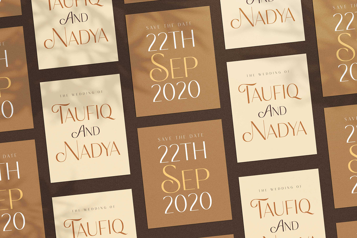 The Quality - Luxurious Sans, a Sans Serif Font by Mokatype Studio (Photo 7 of 10)