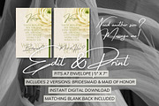 Bridesmaid Proposal Card Template, an Invitation Template by TrendyliciousStore (Thumbnail 7 of 7)