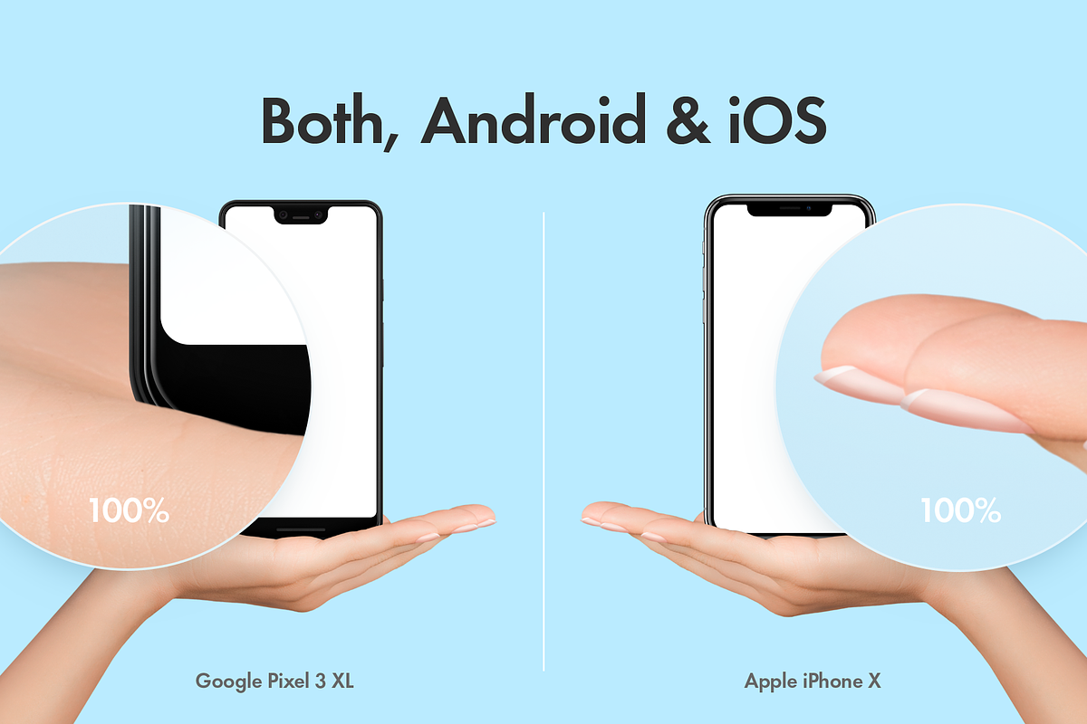 Perfect Hands Mockups, an iPhone Mockup by Likeapples (Photo 4 of 7)