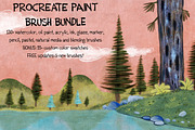 600+ Brushes Procreate BIG PACK, a Brush Add-On by Georg's Procreate Brushes (Thumbnail 16 of 115)