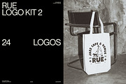 RUE | Logo Kit 2, a Branding & Logo Template by Studio Standard (Thumbnail 1 of 11)