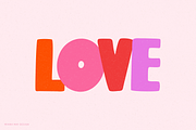 Daisy - Fun Bubbly Display Font, a Font by Minna May Design (Thumbnail 3 of 6)