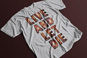 Burning Wood Font, a Font by Handmadefont (Thumbnail 3 of 8)