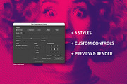True Color Halftone Engine PS Script, a Preset Add-On by LESZ Design (Thumbnail 5 of 10)
