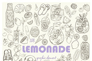 Lemonade. Hand draw graphic, an Object Graphic by ma_i_vi (Thumbnail 4 of 10)