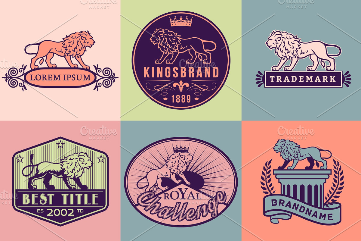 Lion Labels, a Branding & Logo Template by daseugen (Photo 5 of 5)