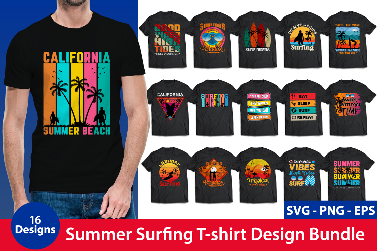 Huge T-shirt Design Bundle, an Illustration by Genius Graph (Photo 3 of 9)