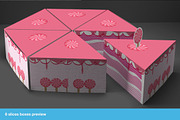 Gift Box Packaging Cake Template, a Templates & Theme by Graphicdome (Thumbnail 4 of 5)