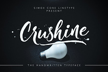 Crushine Brush Script