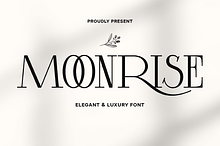 Moonrise - Luxury Font