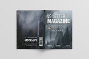 US Letter Magazine Mockup, a Books & Magazine Mockup by graphiccrew (Thumbnail 8 of 19)
