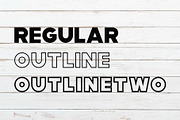 Modia Font Family - Sans Serif, a Sans Serif Font by RC graphics (Thumbnail 2 of 12)