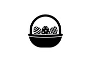 Easter Basket Vector Silhouette Bund, an Illustration by Designs_River (Thumbnail 36 of 51)