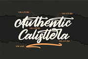 Authentic Calisttera Script Font LS, a Script Font by GranzCreative (Thumbnail 2 of 12)