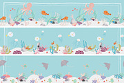 Life Aquatic | Patterns & Graphics, an Animal Illustration by Julia Shvets (Thumbnail 4 of 6)
