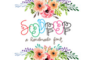 Autumn Fonts Bundle - 20 deco fonts, a Script Font by Zmapist (Thumbnail 2 of 17)