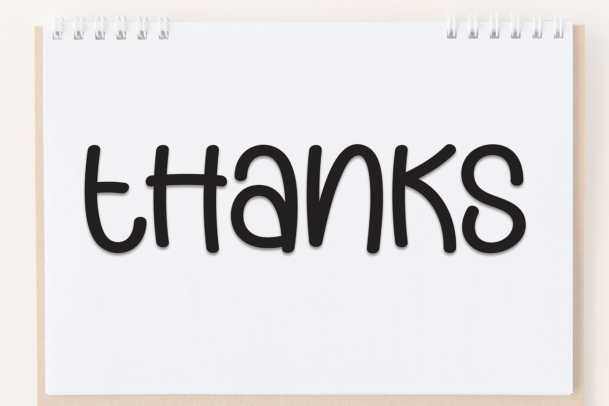 Book Notes | Script Font, a Handwritten Font by Scratchones (Photo 8 of 8)