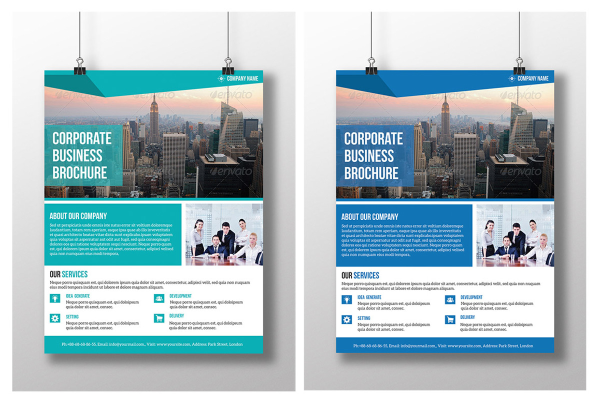 Corporate Flyer, a Templates & Theme by DGTouch