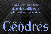 CS Rupinder – Gothic Uncial Font, a Blackletter Font by Craft Supply Co. (Thumbnail 5 of 8)
