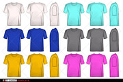 T shirt Template PNG Bundle, a Shirt Mockup by D2PUTRI (Thumbnail 2 of 5)